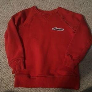 Mini Boden kids crewneck pullover sweatshirt